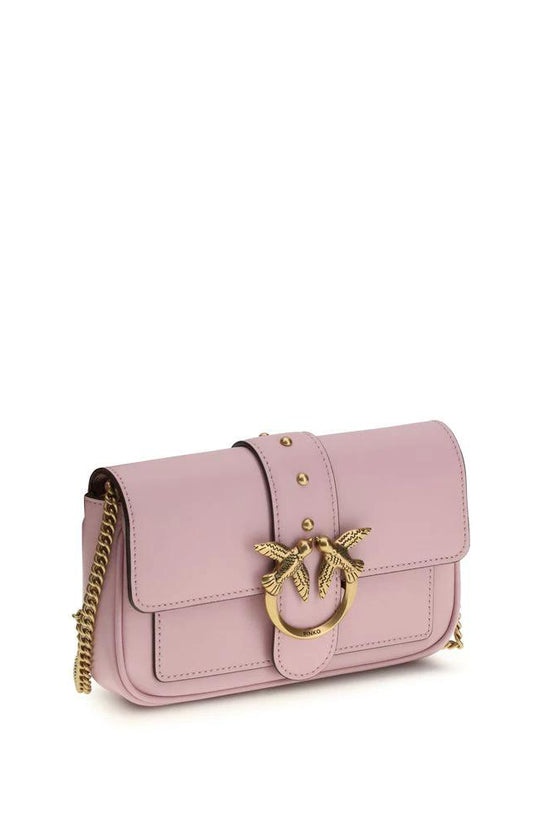 PINKO Multicolor Calf Leather Bos Taurus Schultertasche by PINKO