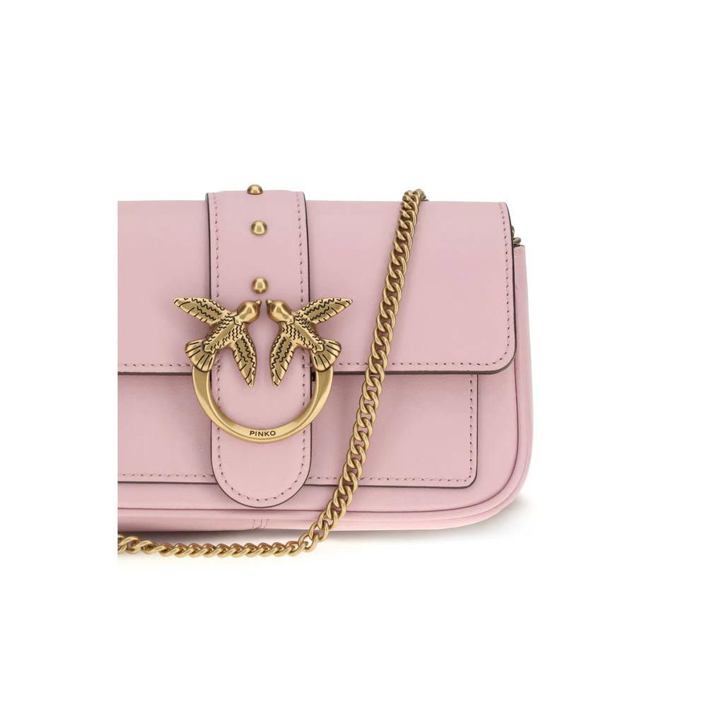 PINKO Multicolor Calf Leather Bos Taurus Schultertasche by PINKO
