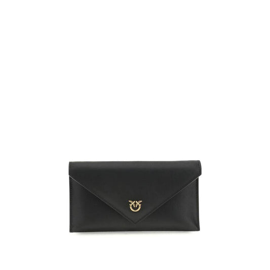 PINKO Schwarze Kalbsleder Bos Taurus Handtasche by PINKO