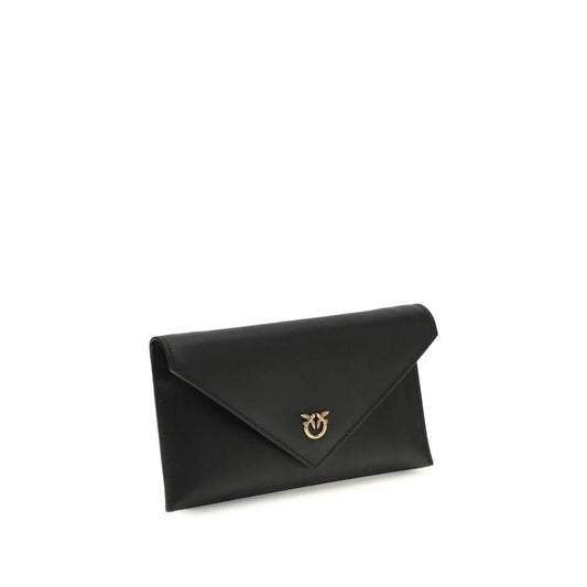 PINKO Schwarze Kalbsleder Bos Taurus Handtasche by PINKO