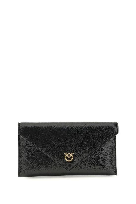 PINKO Schwarze Kalbsleder Bos Taurus Handtasche by PINKO
