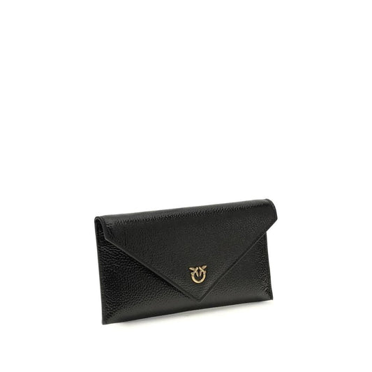 PINKO Schwarze Kalbsleder Bos Taurus Handtasche by PINKO