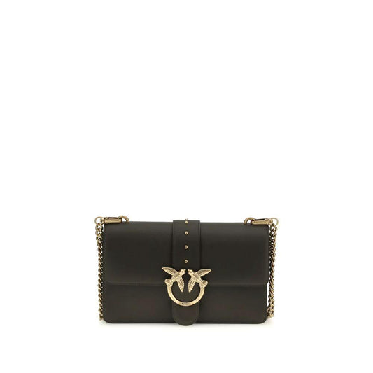 PINKO Bicolor Calf Leather Bos Taurus Schultertasche by PINKO
