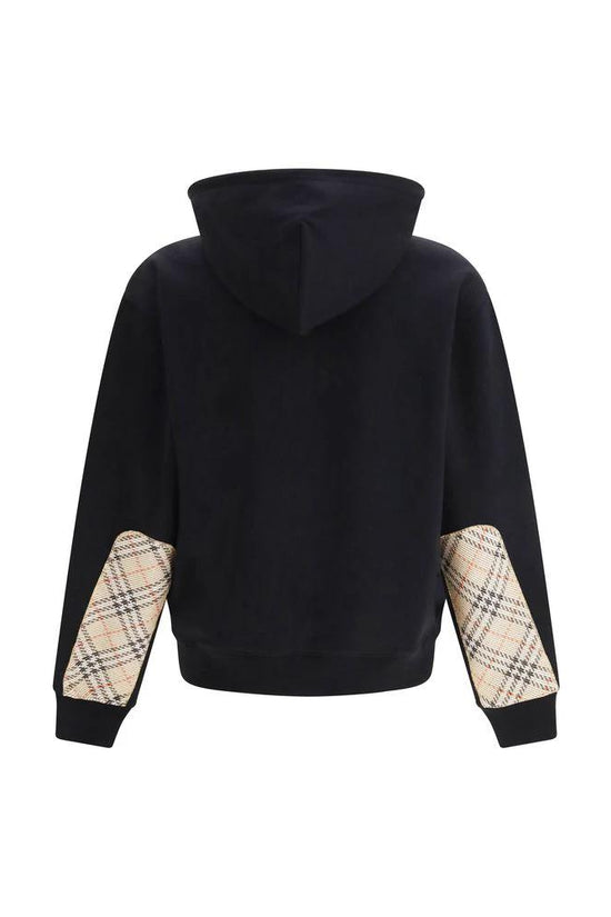 Burberry Schwarzer Baumwoll-Sweatshirt by Burberry