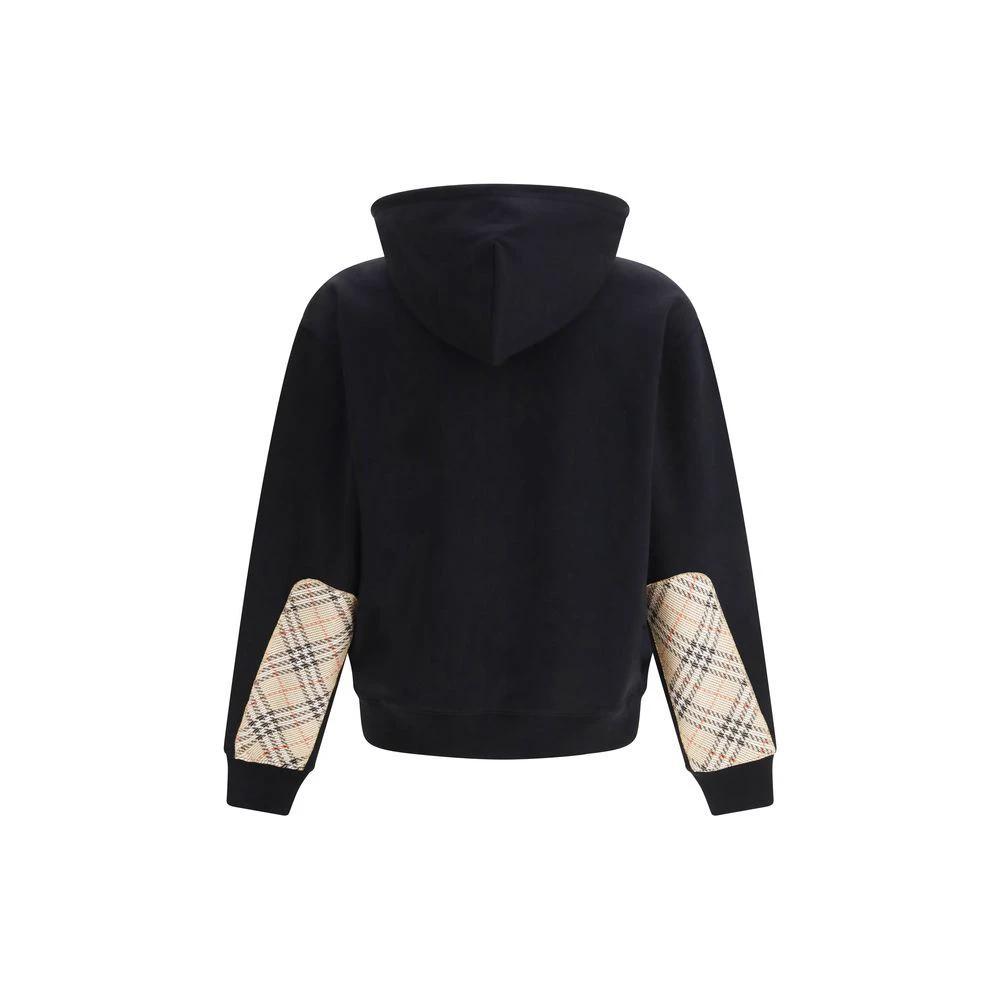 Burberry Schwarzer Baumwoll-Sweatshirt by Burberry