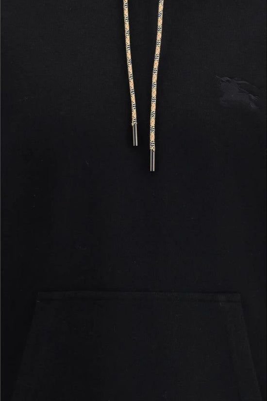 Burberry Schwarzer Baumwoll-Sweatshirt by Burberry