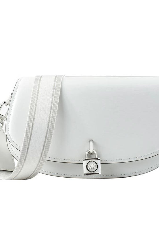 Michael Kors Weiße Leder Schultertasche by Michael Kors