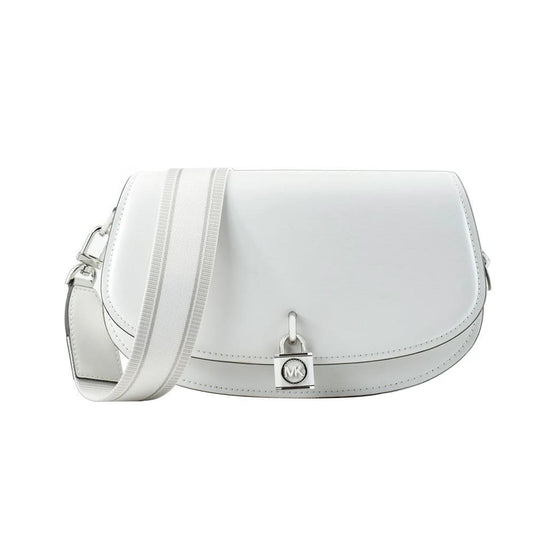 Michael Kors Weiße Leder Schultertasche by Michael Kors