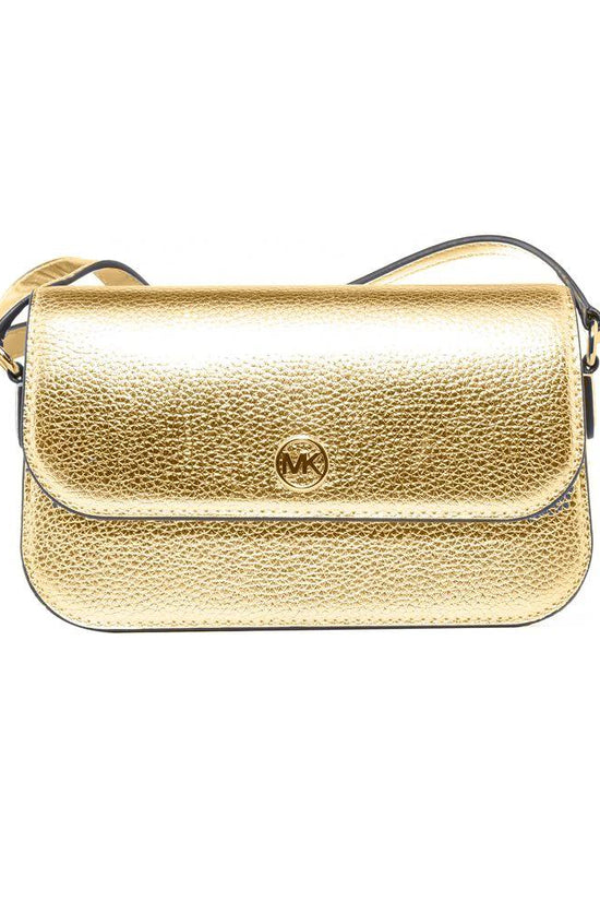 Michael Kors Umhängetasche aus goldenem Leder by Michael Kors
