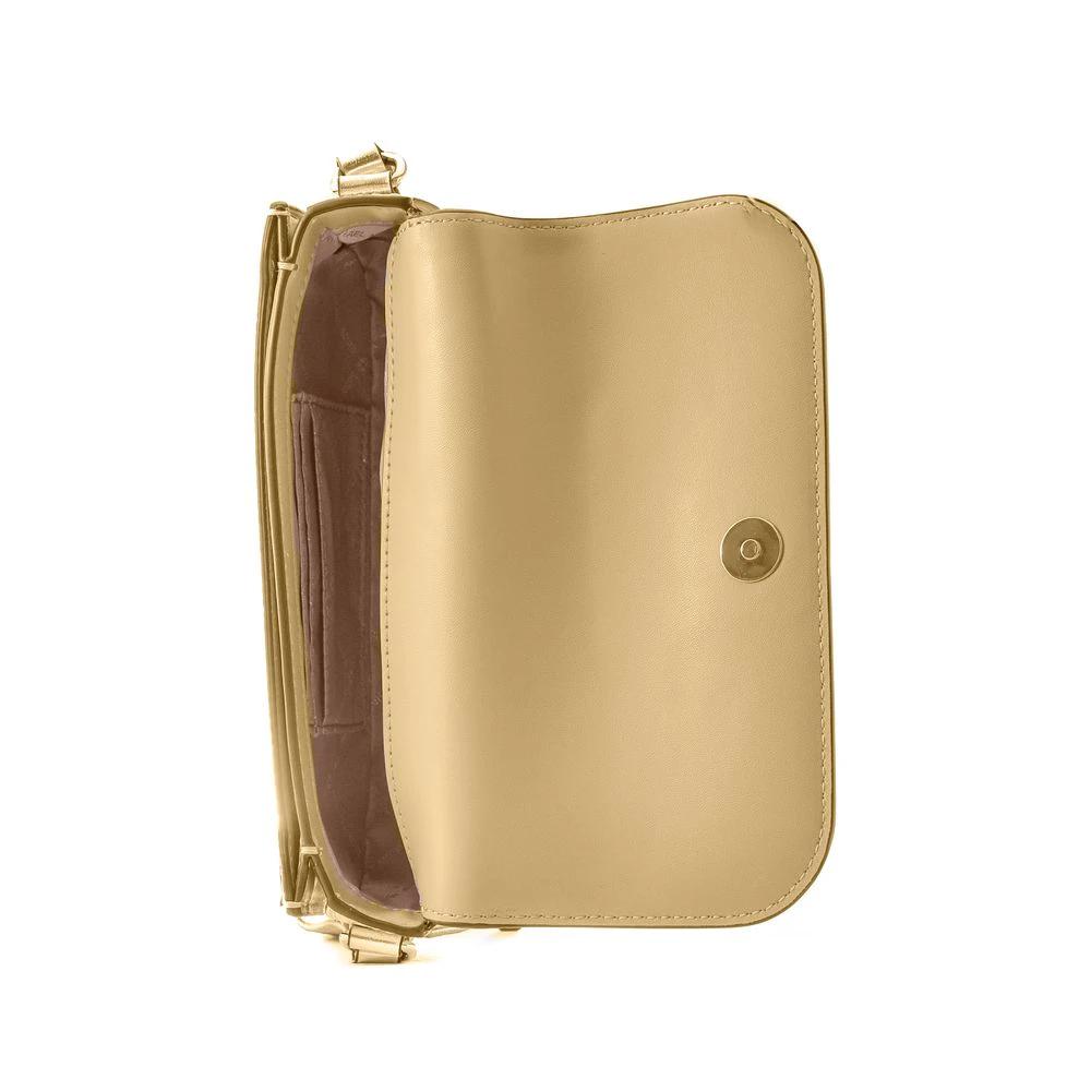 Michael Kors Umhängetasche aus goldenem Leder by Michael Kors