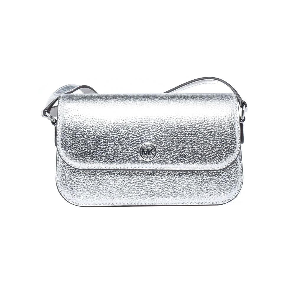 Michael Kors Graue Leder Schultertasche by Michael Kors