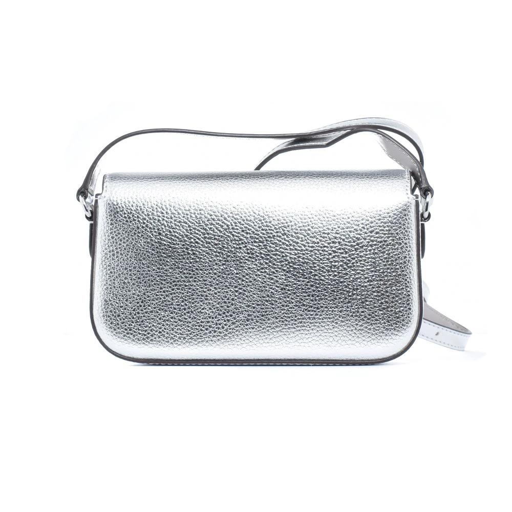 Michael Kors Graue Leder Schultertasche by Michael Kors