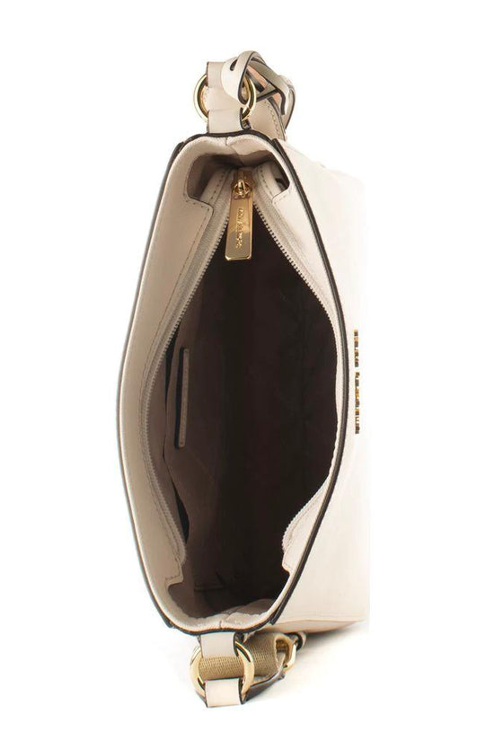 Michael Kors Beige Canvas Crossbody Bag by Michael Kors