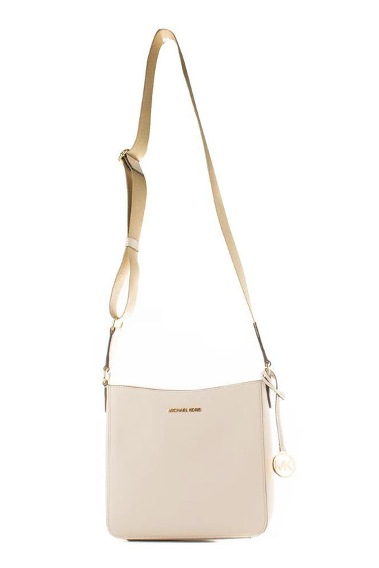 Michael Kors Beige Canvas Crossbody Bag by Michael Kors