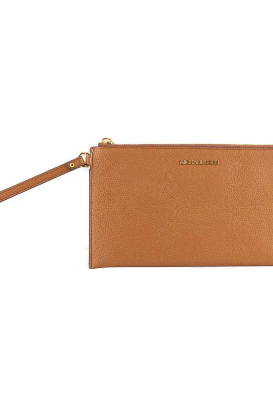 Michael Kors Braune Leder Clutch Bag by Michael Kors