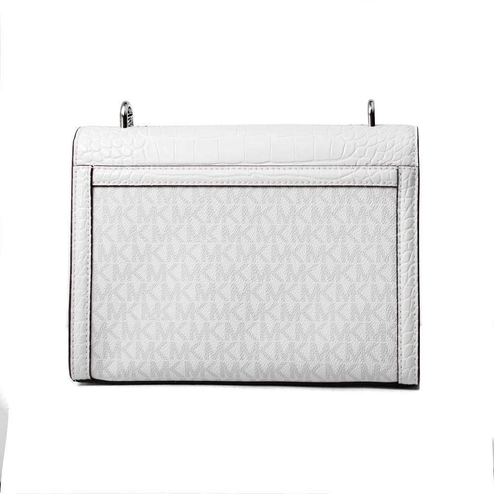 Michael Kors Weiße Canvas Umhängetasche by Michael Kors