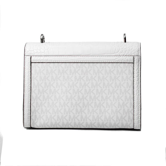 Michael Kors Weiße Canvas Umhängetasche by Michael Kors