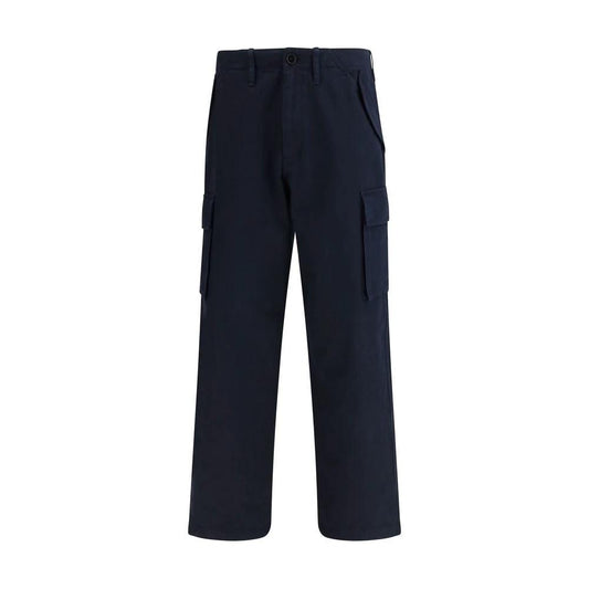 Burberry Blaue Cargo-Hose aus Baumwolle by Burberry