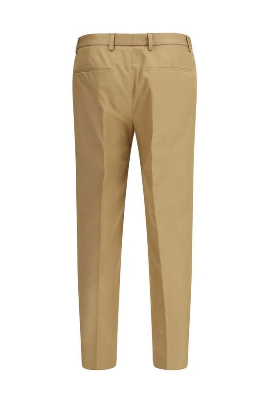 Gucci Beige Baumwollhose für den Alltag by Gucci
