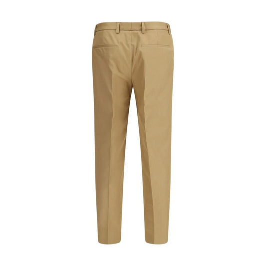 Gucci Beige Baumwollhose für den Alltag by Gucci