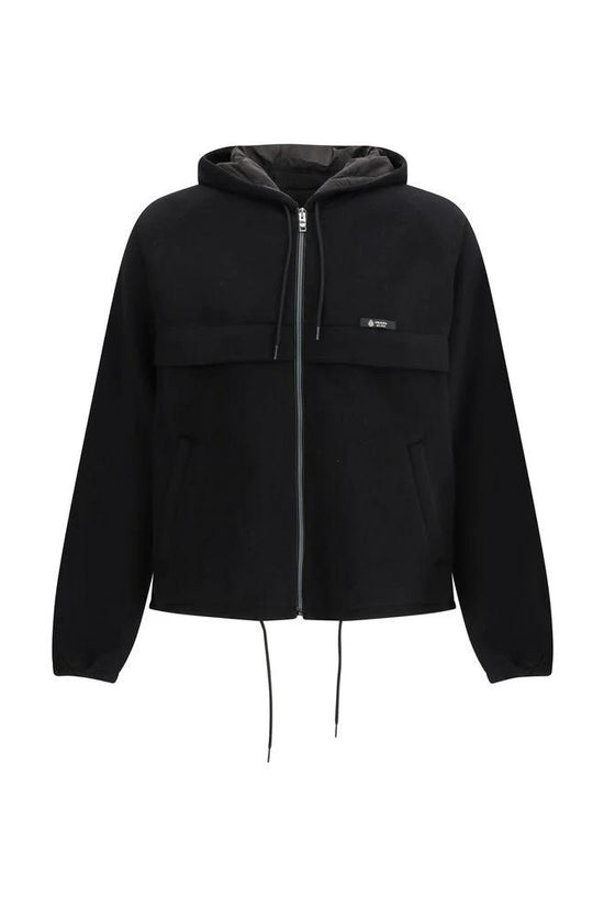 Prada Schwarze Shell-Jacke aus Polyester by Prada