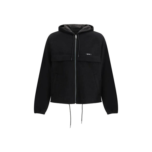 Prada Schwarze Shell-Jacke aus Polyester by Prada