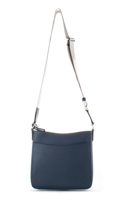 Michael Kors Umhängetasche aus blauem Canvas by Michael Kors