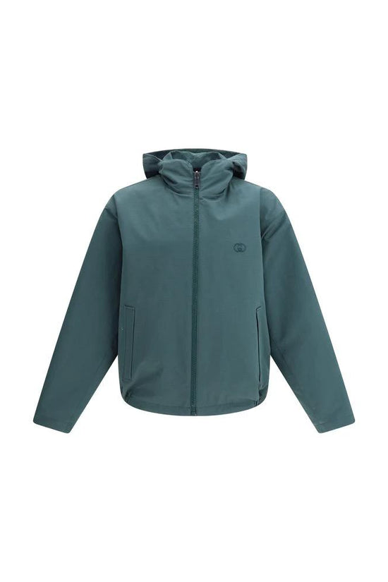 Gucci Zweifarbige Polyester-Shell-Jacke by Gucci