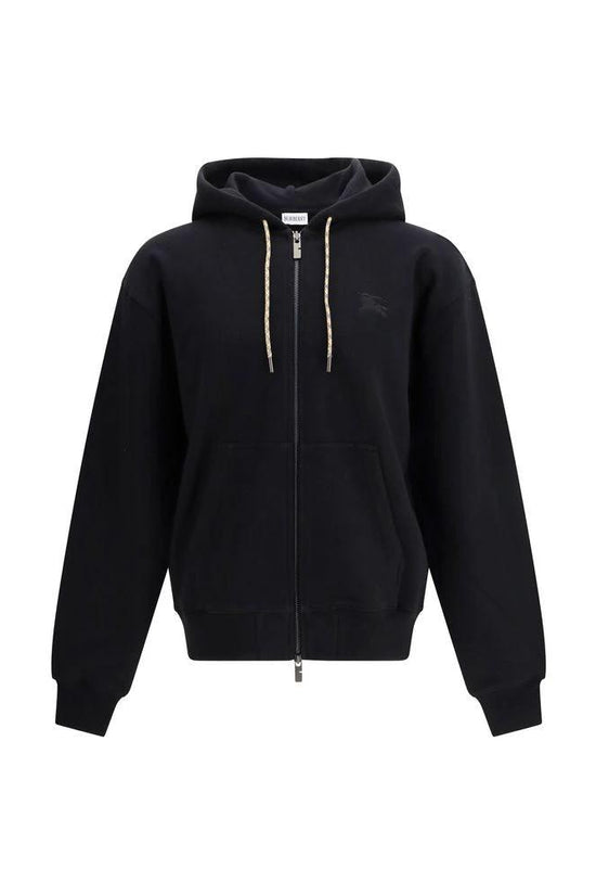 Burberry Schwarzer Baumwoll-Sweatshirt by Burberry