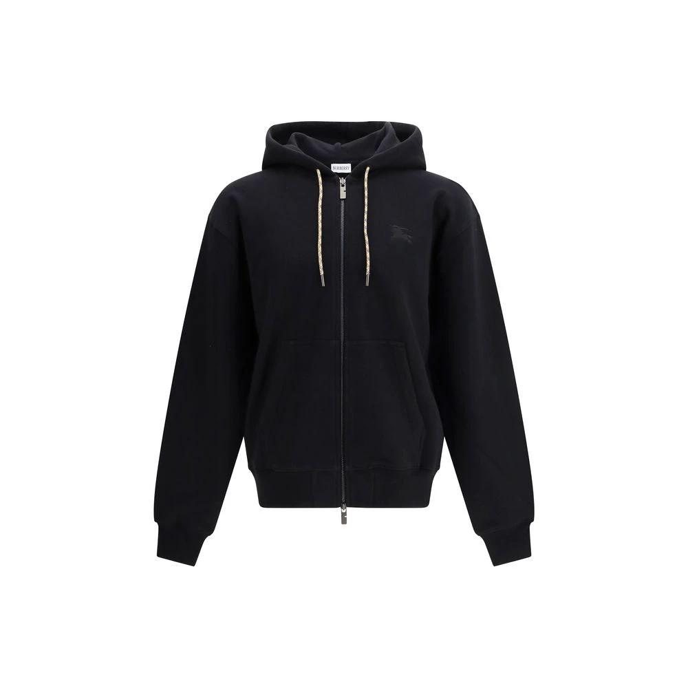 Burberry Schwarzer Baumwoll-Sweatshirt by Burberry