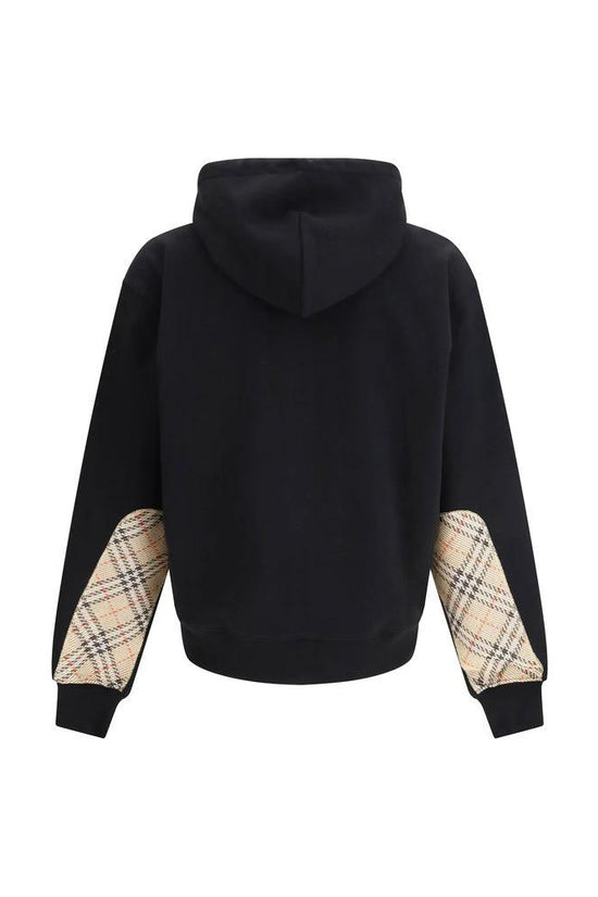Burberry Schwarzer Baumwoll-Sweatshirt by Burberry