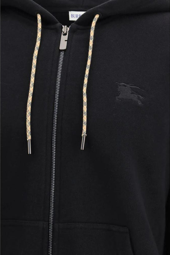 Burberry Schwarzer Baumwoll-Sweatshirt by Burberry