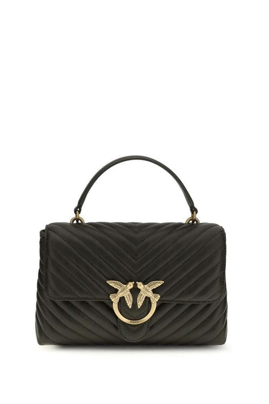PINKO Bicolor Calf Leather Bos Taurus Geldbörse by PINKO