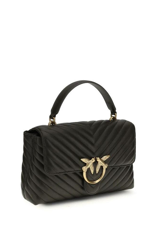 PINKO Bicolor Calf Leather Bos Taurus Geldbörse by PINKO