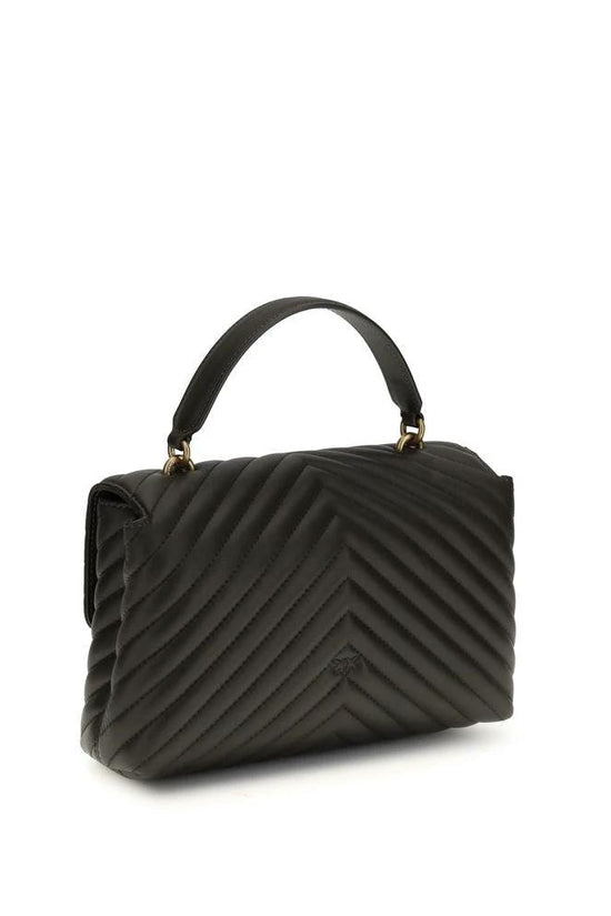 PINKO Bicolor Calf Leather Bos Taurus Geldbörse by PINKO