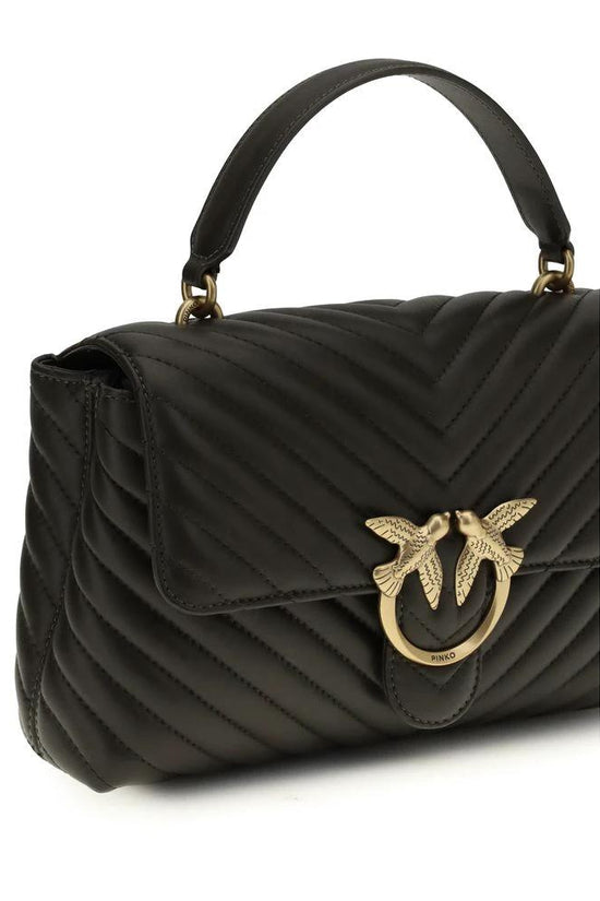 PINKO Bicolor Calf Leather Bos Taurus Geldbörse by PINKO