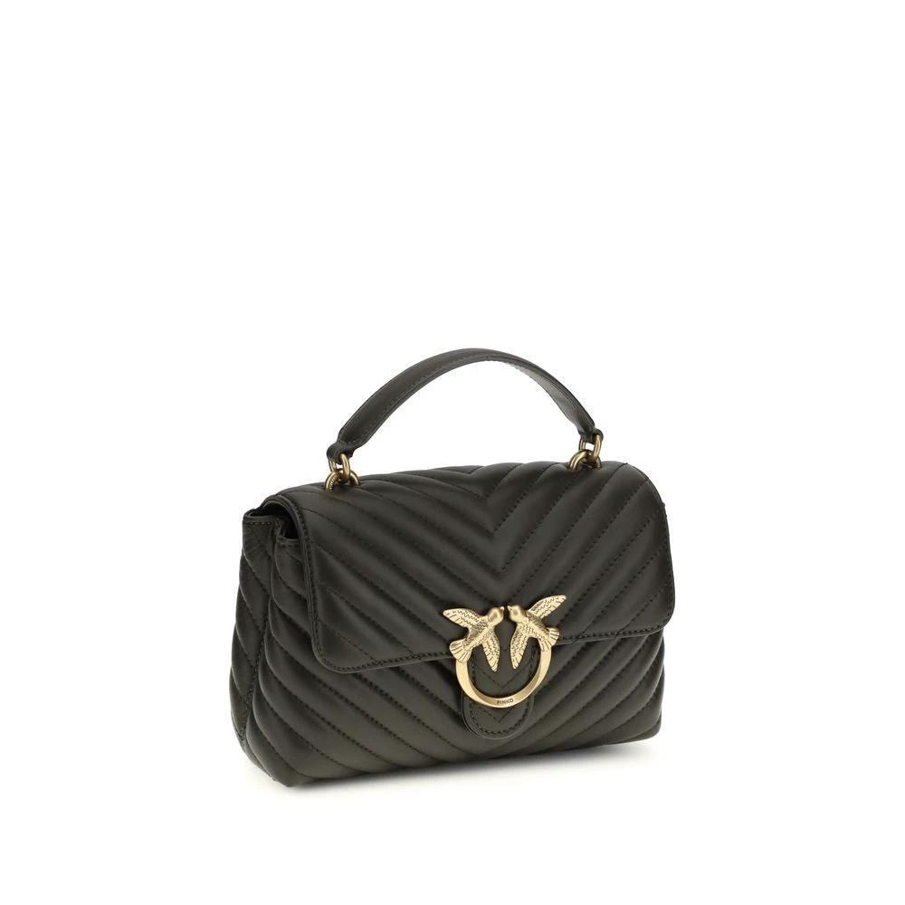 PINKO Bicolor Calf Leather Bos Taurus Handtasche by PINKO
