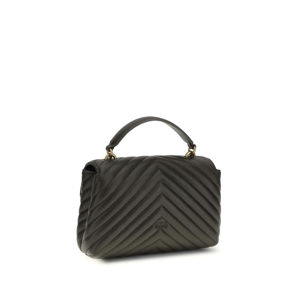 PINKO Bicolor Calf Leather Bos Taurus Handtasche by PINKO