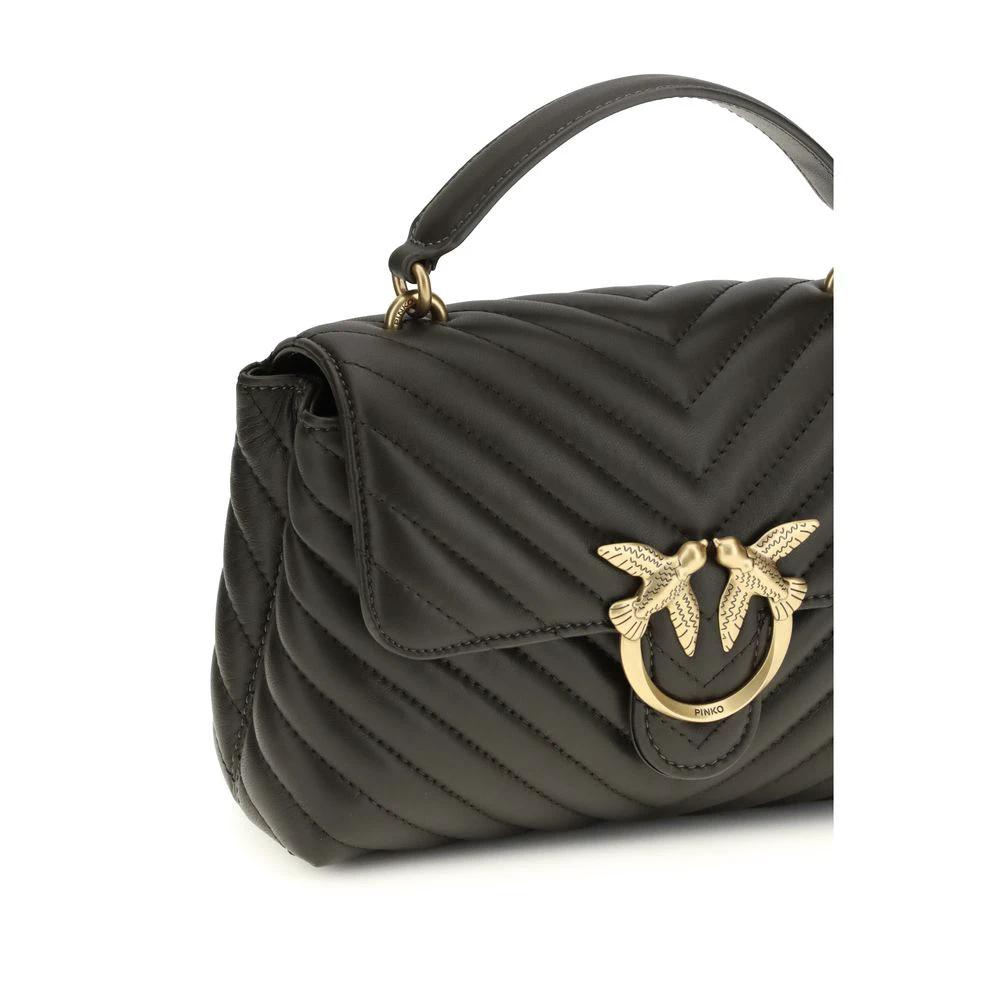 PINKO Bicolor Calf Leather Bos Taurus Handtasche by PINKO