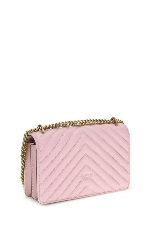 PINKO Multicolor Calf Leather Bos Taurus Schultertasche by PINKO