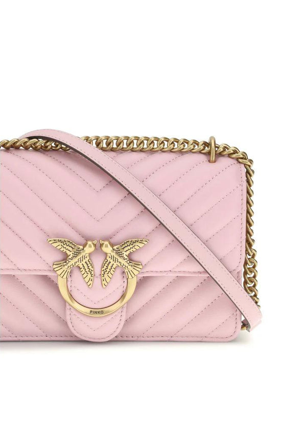PINKO Multicolor Calf Leather Bos Taurus Schultertasche by PINKO