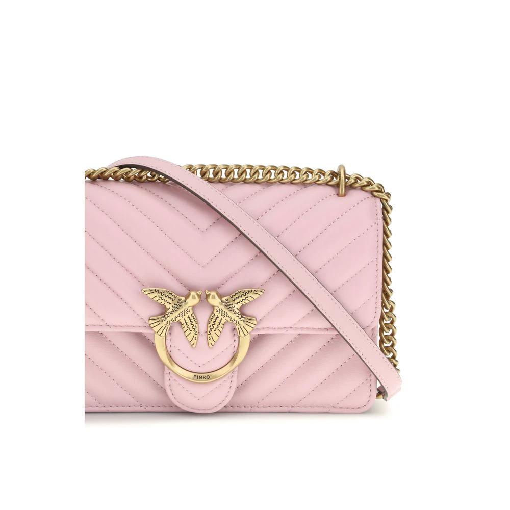 PINKO Multicolor Calf Leather Bos Taurus Schultertasche by PINKO