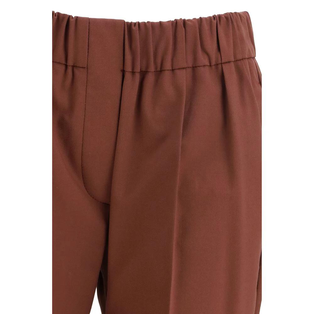 Brunello Cucinelli Mehrfarbige Baumwoll-Freizeithose by Brunello Cucinelli