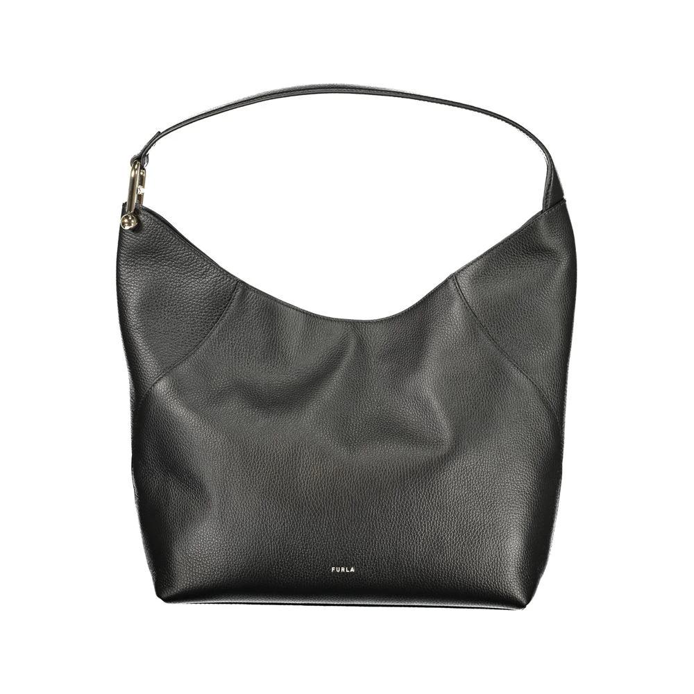 Furla Schultertasche Lara aus schwarzem Leder für Damen by Furla