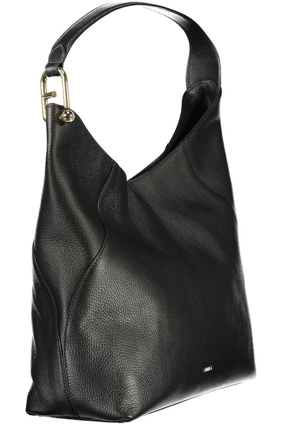 Furla Schultertasche Lara aus schwarzem Leder für Damen by Furla