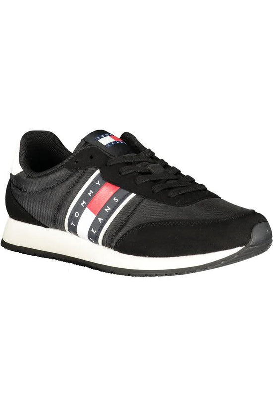 Tommy Hilfiger Schwarzer Sneaker aus Polyurethan für Herren by Tommy Hilfiger