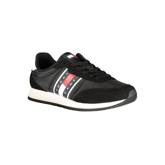 Tommy Hilfiger Schwarzer Sneaker aus Polyurethan für Herren by Tommy Hilfiger