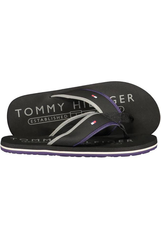 Tommy Hilfiger Nero Poliestere Herren Badeschuhe by Tommy Hilfiger