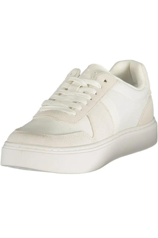 Calvin Klein Bianco Polyester Herren-Sneaker by Calvin Klein