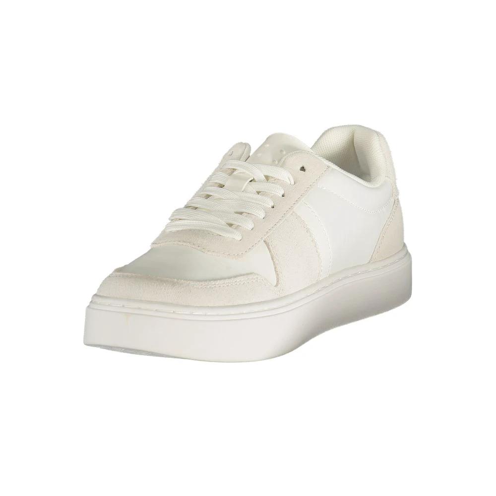 Calvin Klein Bianco Polyester Herren-Sneaker by Calvin Klein